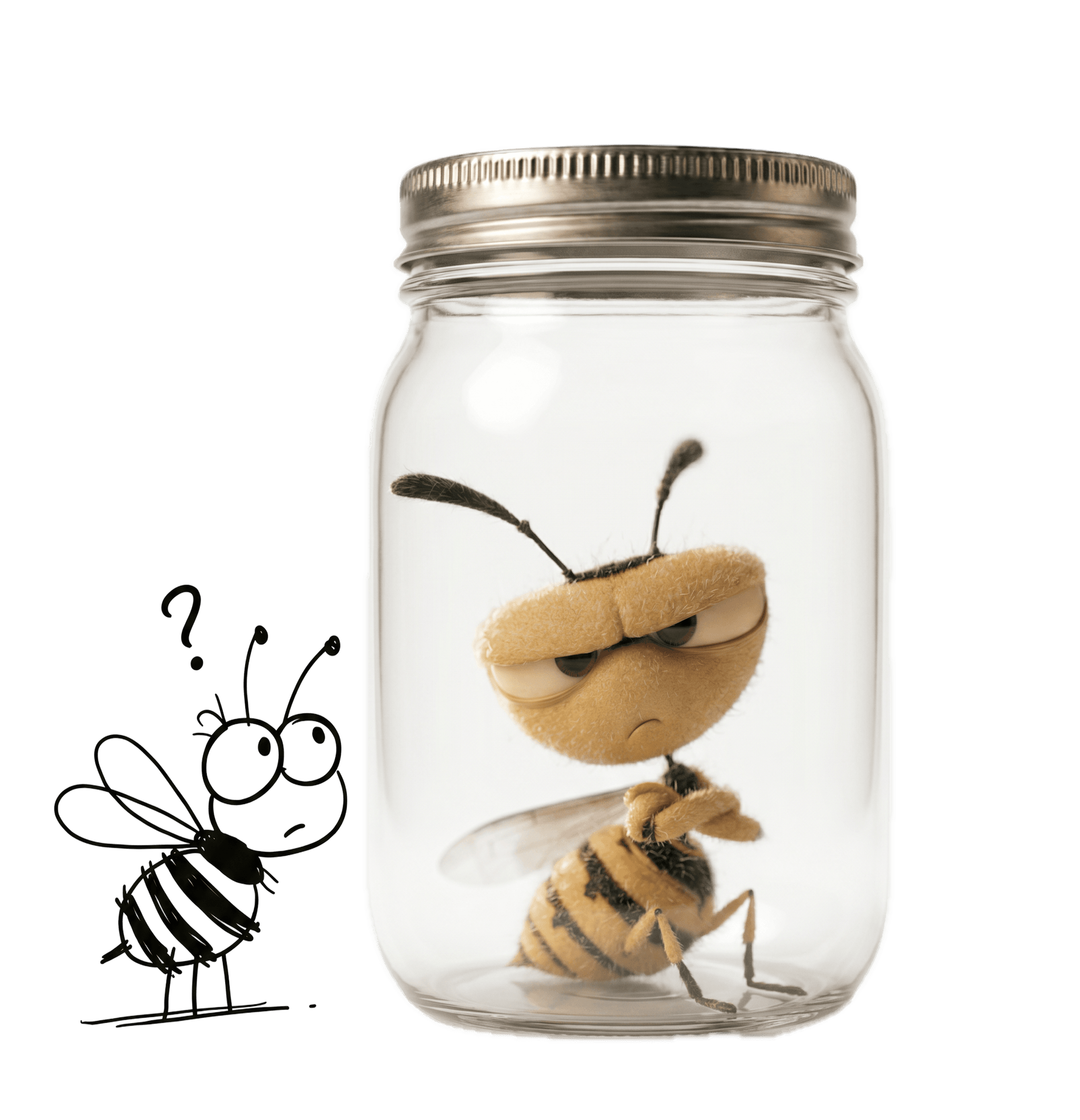 Illustration chaleureuse de petits animaux et insectes nuisibles